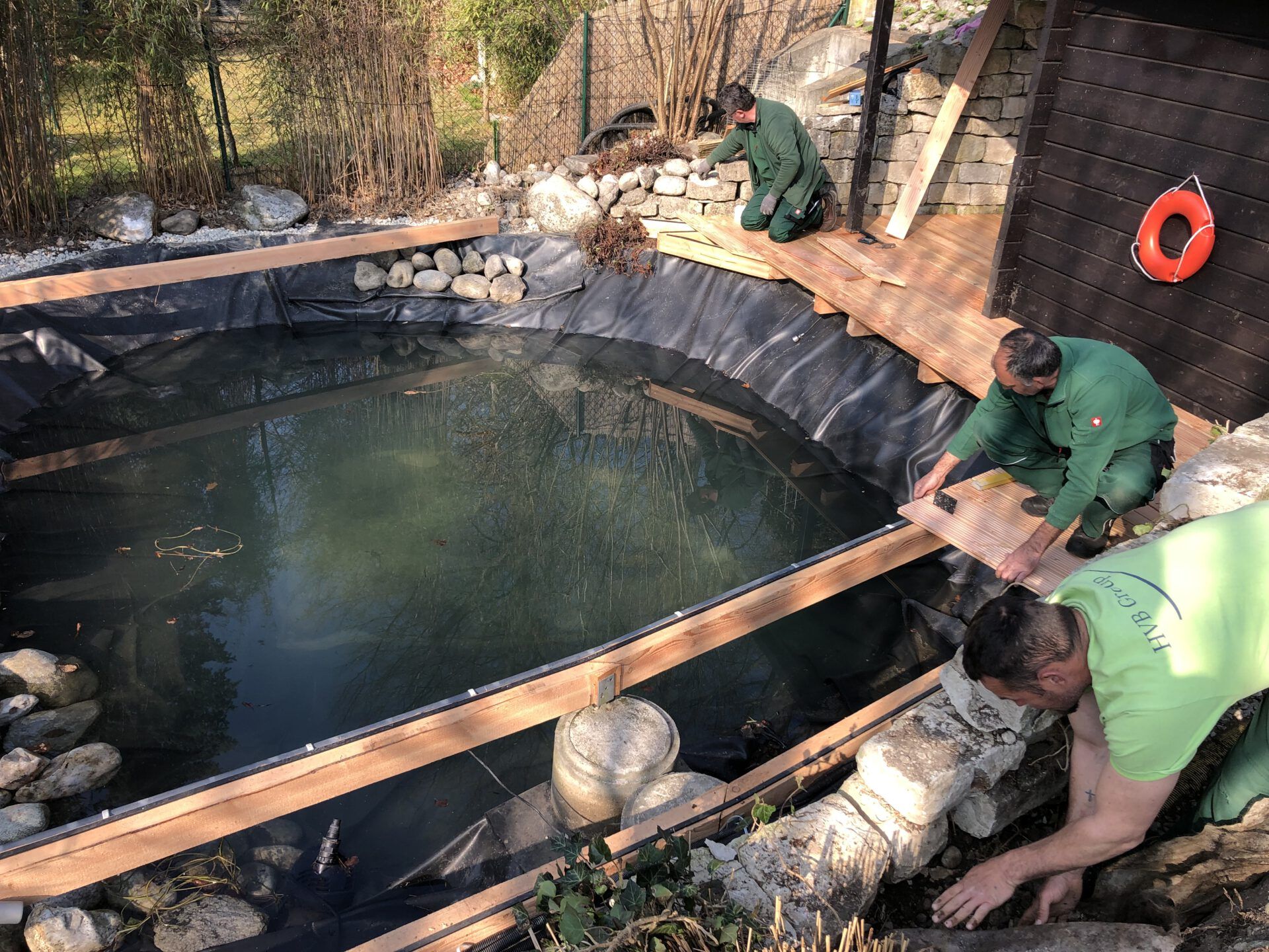 Haus- und Gartenservice Pasalic - Teichbau