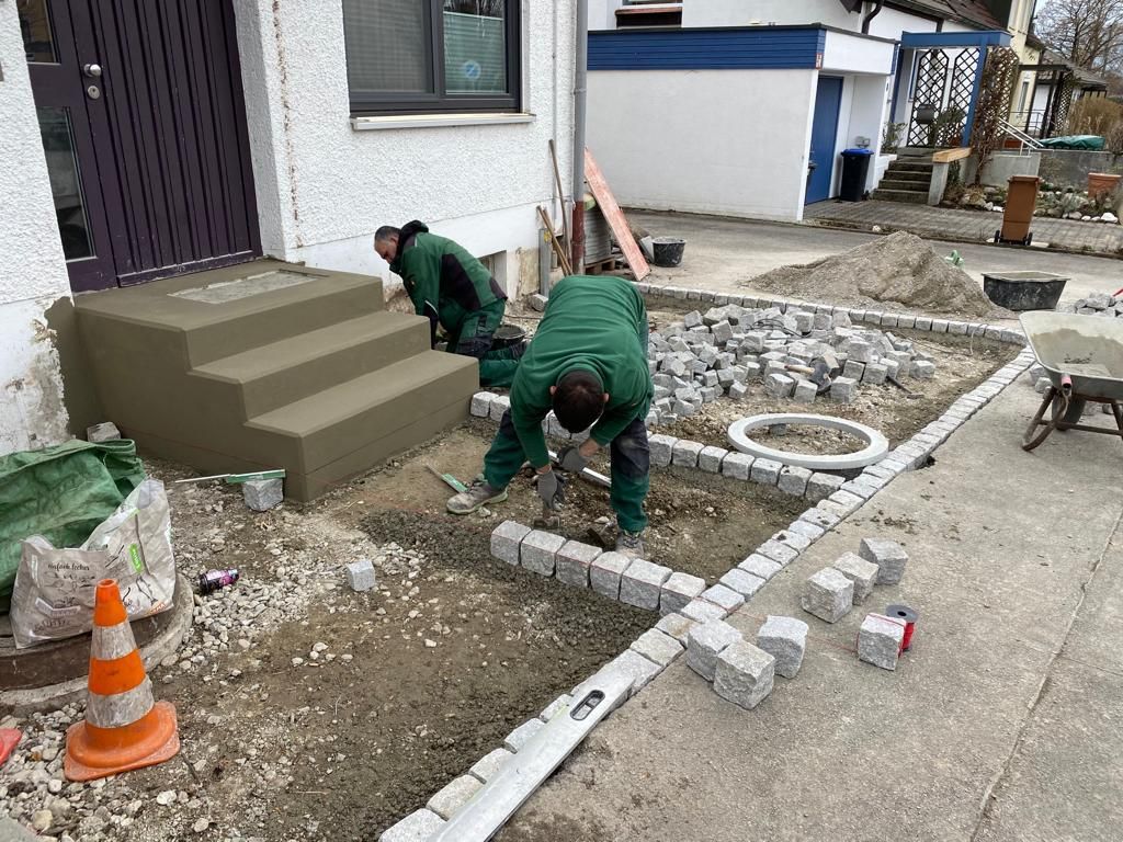 Haus- und Gartenservice Pasalic - Pflasterarbeiten inkl. Stützmauern & Stufen