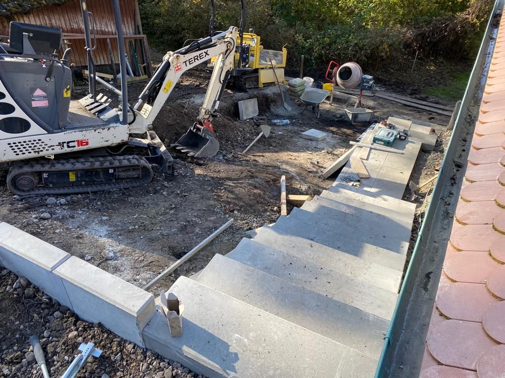 Haus- und Gartenservice Pasalic - Pflasterarbeiten inkl. Stützmauern & Stufen